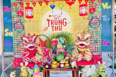 Không khí Trung thu tại Trường Mầm non Sơn Hà.